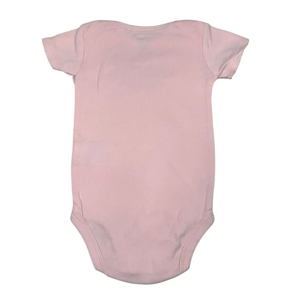Carter's Bodysuit Matching Outfit Bundle Baby Girl Flowers Pink 6-9 Months